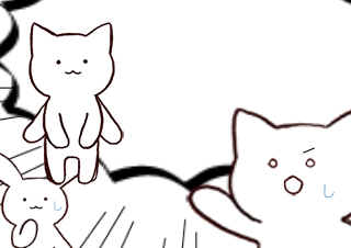 ４コマ漫画「無題」の４コマ目