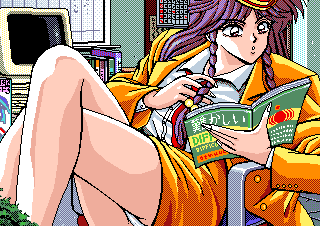４コマ漫画「パンモロガールズ」の４コマ目
