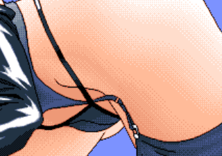 ４コマ漫画「美和子」の３コマ目