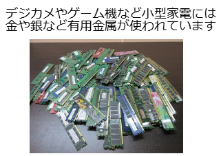 ４コマ漫画「ごみが宝に」の１コマ目