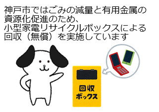 ４コマ漫画「ごみが宝に」の３コマ目