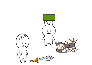 ４コマ漫画「無題」の４コマ目