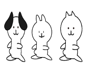 ４コマ漫画「100m走で・・・」の３コマ目