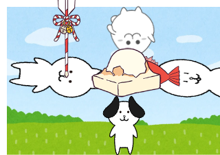 ４コマ漫画「カ☆オ☆ス☆」の２コマ目