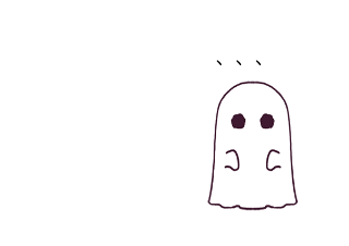 ４コマ漫画「ハロウィン」の３コマ目