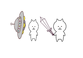 ４コマ漫画「無題」の３コマ目