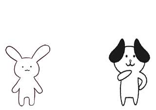 ４コマ漫画「無題」の３コマ目